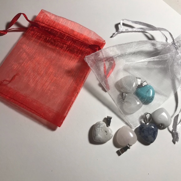 20 pc assorted organza thank you/ jewelry baggies - Picture 3 of 7